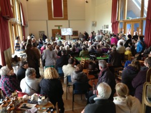 A very full auction at Itchen Abbas
